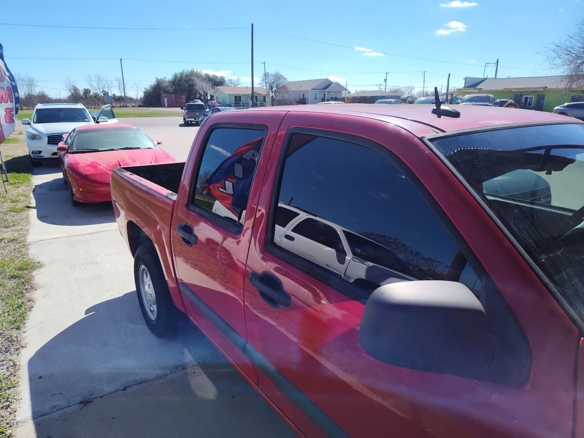 Tint on Chevy Colorado